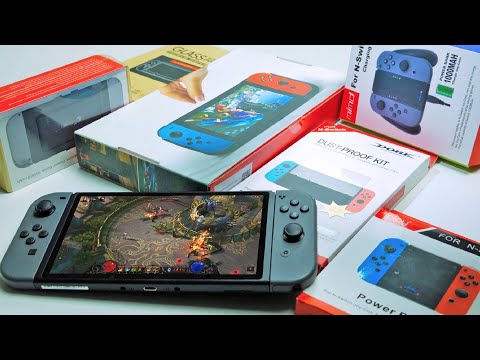 Видео: Аксессуары для Nintendo Switch с Алиэкспресс