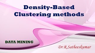 Full Density Based Clustering methods - DBSCAN ,OPTICS (Tamil) News