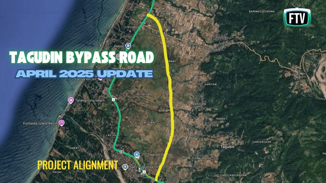 Tagudin (Ilocos Sur) Bypass Road Update as of April 2025