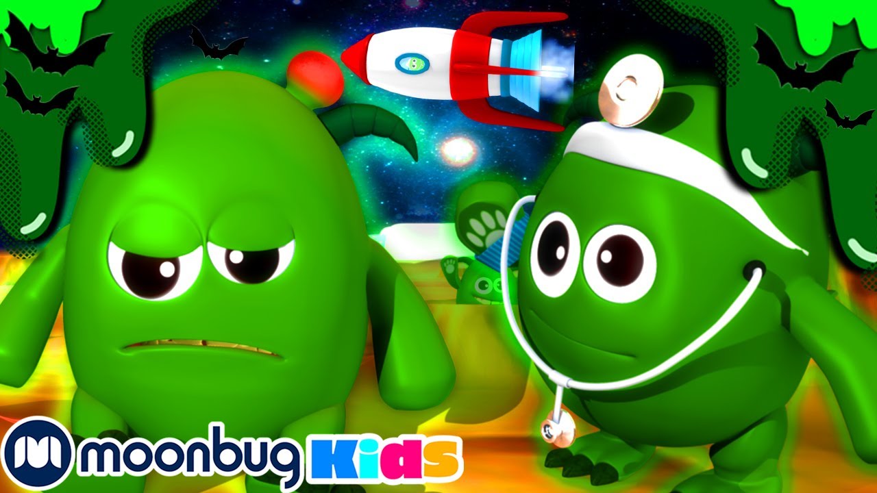 5 Little Monsters - Little Baby Bum | Kids Song | Trick or Treat ...