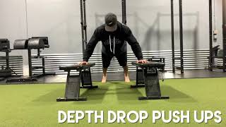 Depth Drop Push Ups