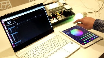 Philips hue integrated into the Larnitech system