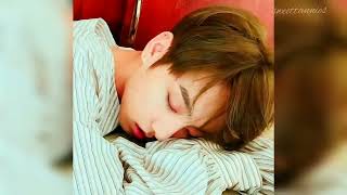 [JK ASMR] Sleeping and cuddling with Jungkook on a rainy night 🌧💤   kisses (1 hour)