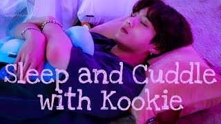 [JK ASMR] Sleeping and cuddling with Jungkook on a rainy night 🌧💤   kisses (1 hour)