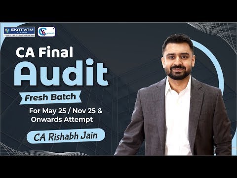 CA Final Advanced Auditing Demo Lecture for Jan 25 Onwards | By CA ...