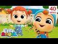 Jump Rope at School + 40 Mintues of Fun Sing Along Songs by Little Angel Playtime