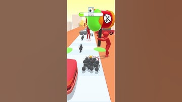 Tiny Run 3D gameplay walkthrough (408) #shorts