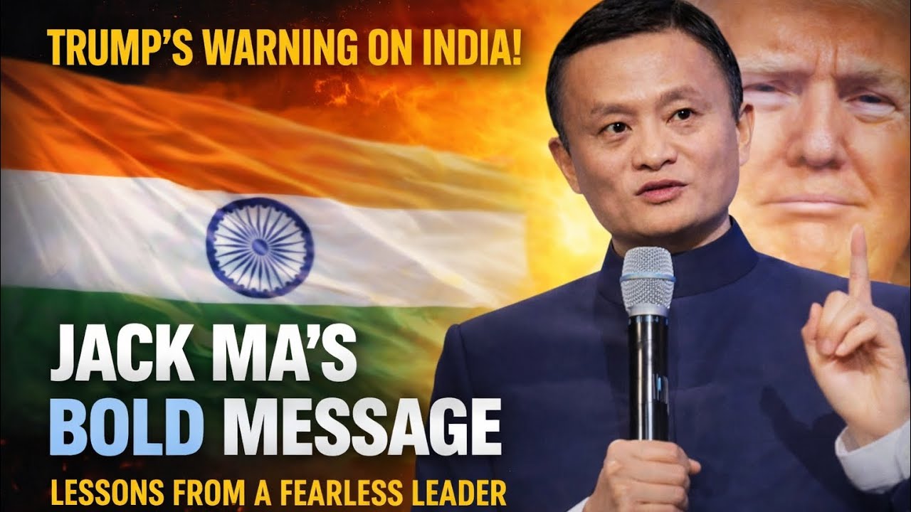 Jack Ma’s Bold Message to India | A Lesson in Global Leadership 