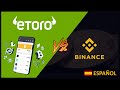 BINANCE vs ETORO 💥 ¿Cuál es el MEJOR EXCHANGE? ¿COMISIONES?