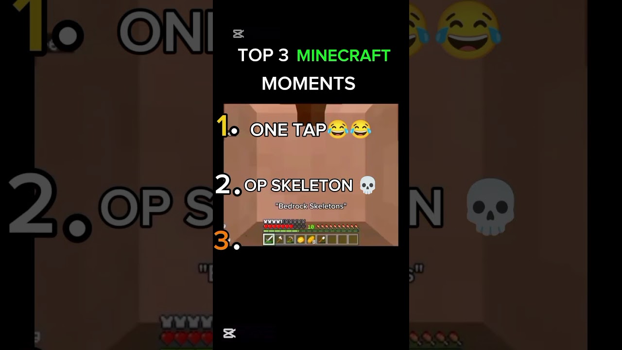 TOP 3 MINECRAFT MOMENTS 🤣😂 
