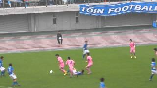 20141101 桐蔭学園－日大藤沢（28）タイムアップfull time（第93回神奈川県高校サッカー準決勝）