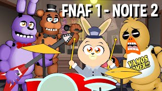 Flonk Em Five Nights At Freddys - Fnaf 1 - Noite 2 - Desenho Animado