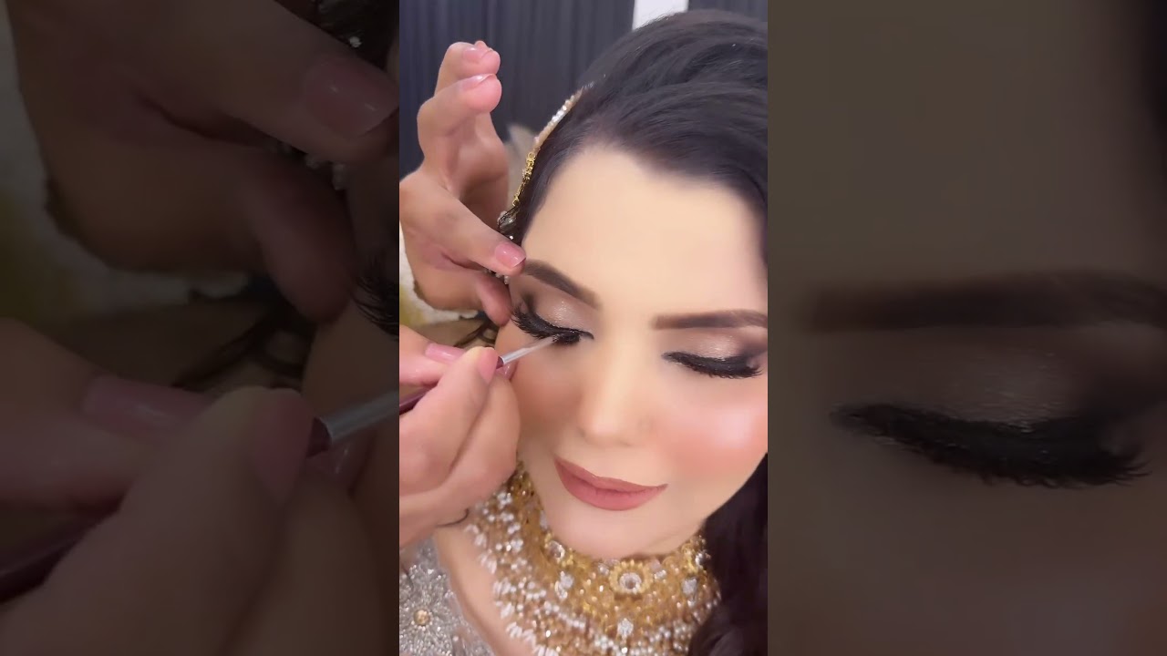 Book your bridal makeup with Farah salon P.W.D. branch Islamabad 