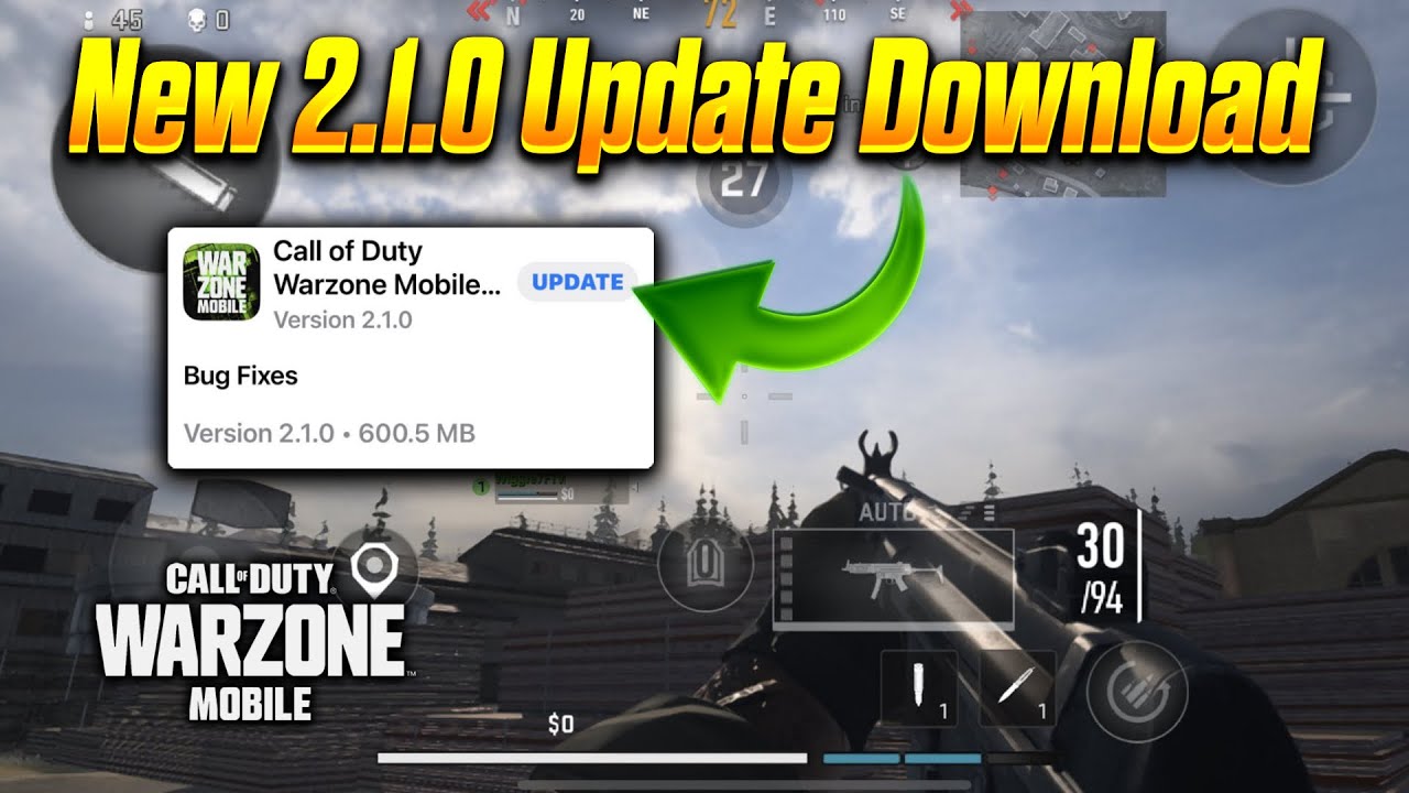 WARZONE MOBILE Update 2.1.1 Gameplay (Android, iOS) 