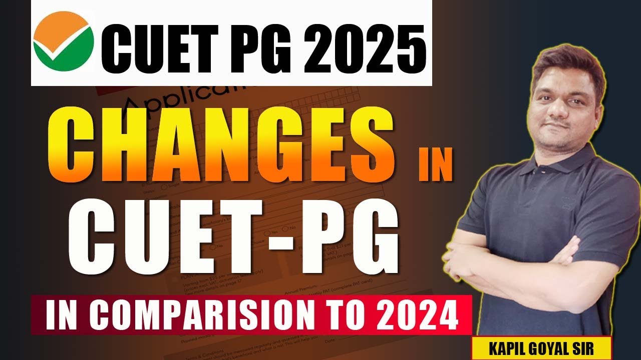 cuet pg 2025 | changes in cuet pg | cuet pg physics | cuet pg update ...