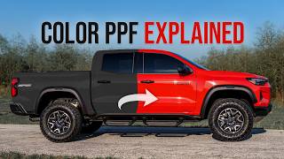 Color PPF Explained: XPEL Monza Red Colorado ZR2 Full Transformation