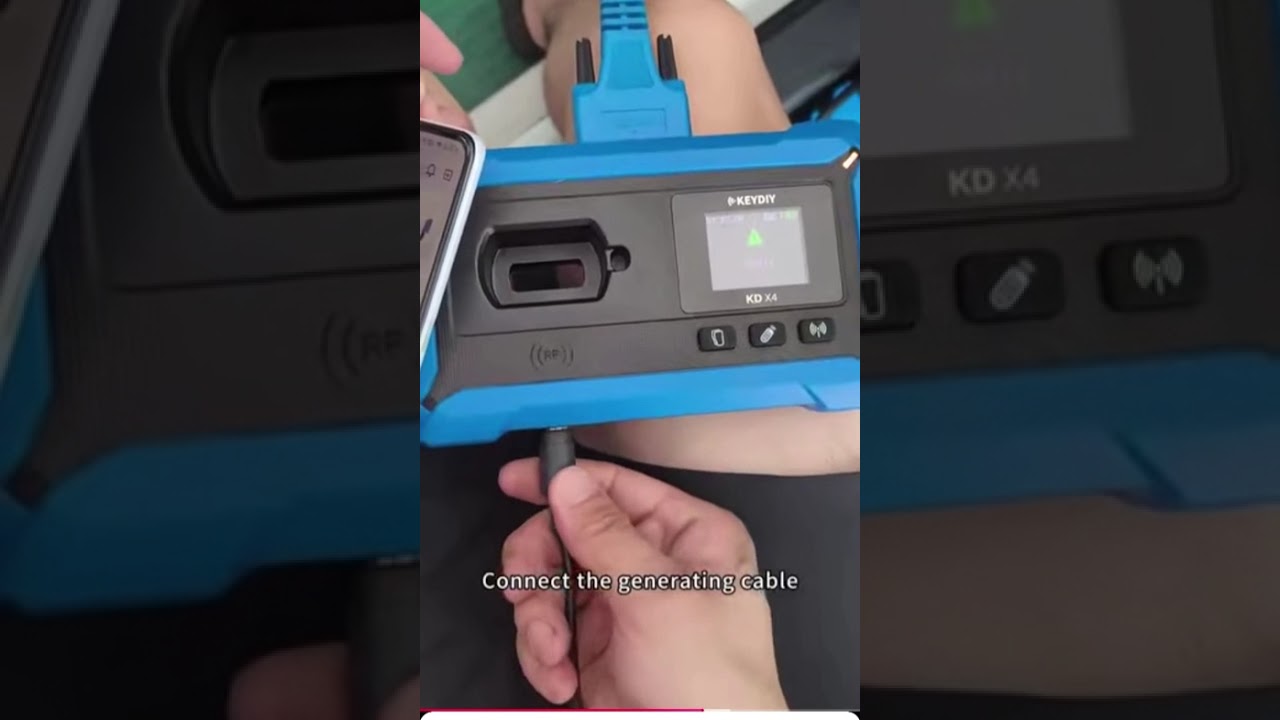 2016 Toyota Corolla 8A Blade mechanical key programmed with Keydiy KD-X4 and 8A AKL Adapter 