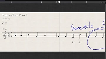 Nutcracker March 4th Grade Recorder Version