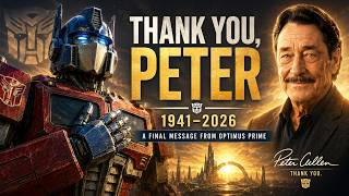 Peter Cullen — A Final Message From Optimus Prime