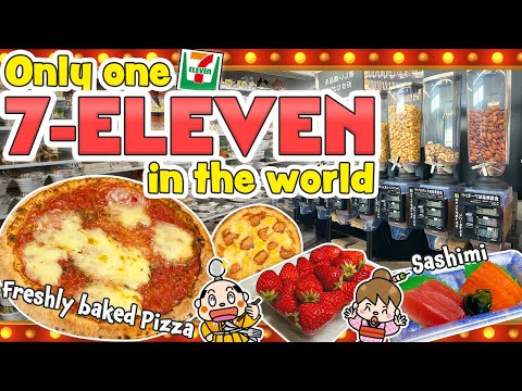 Dünyadaki tek 7-Eleven / Japon Marketi / Japonya Yemekleri