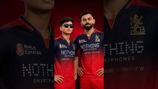 rcb new jersey ai prompt || Virat Kohli ke sath photo editing | #aiart #youtubeshorts #viratkohli
