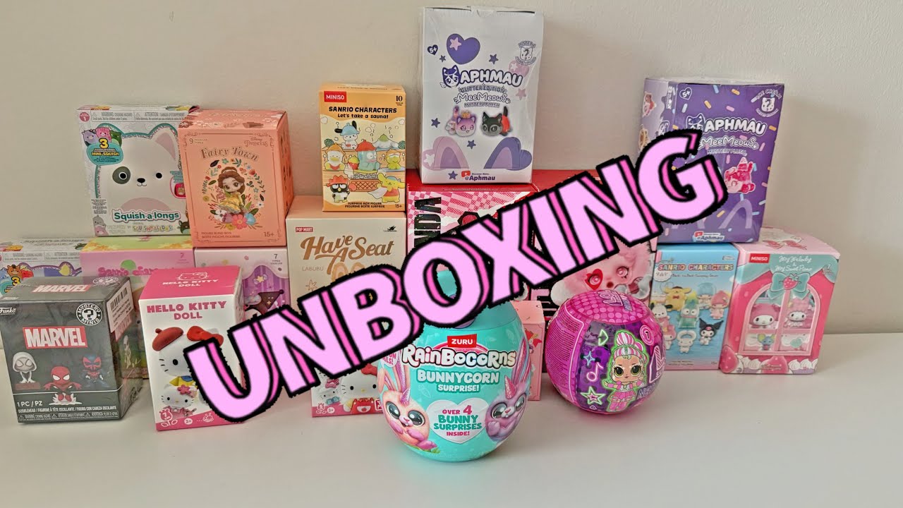 Very First Blind Box Unboxing| COLLECTABLES - YouTube