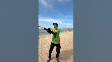 Thả diều nghệ nhân ra dây lên diều cá đuối rất đẹp #layangan #kiteflying #kite #layang-layang  #凧揚げ