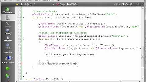 C++ Qt 96 - Simple Application - XML Editor