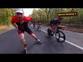 Roller de vitesse  encore plus rapide des cyclistes   lol paris vlo polygone vincennes 