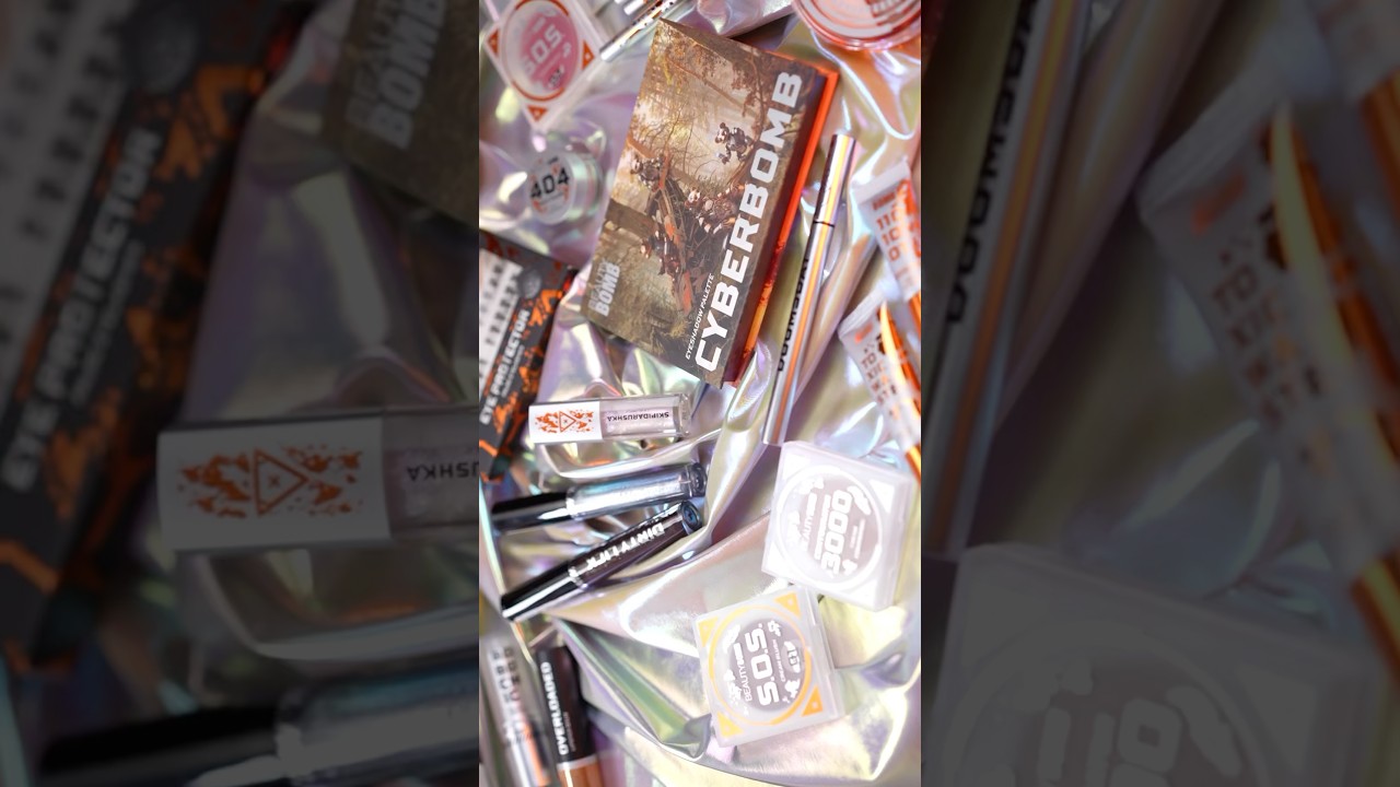 Свотчи новой коллекции Cyberbomb от Beauty Bomb 🔥 Полный обзор уже на канале 