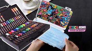 HOW to USE Posca Marker ( marker review/ custom mask case )