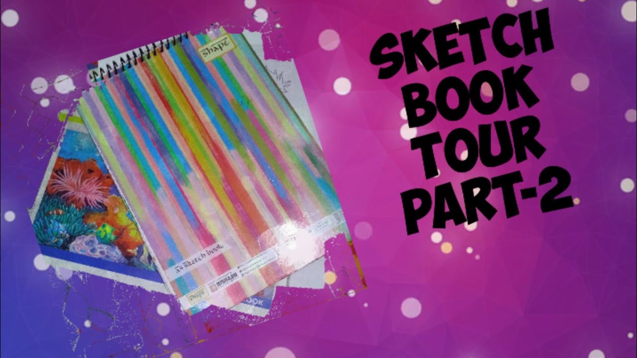 sketch book tour part-2 (laugh at my drawings) - YouTube