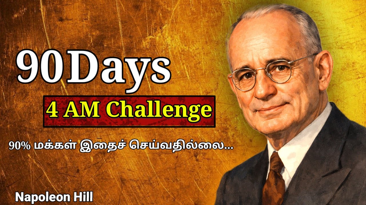 4 AM Success Formula || அதிகாலை 4 மணிக்கு எழுந்து உங்கள… — Transcript