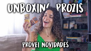 UNBOXING PROZIS - Provei novidades, brownies proteicos, granola sem açúcar, muffins e mais screenshot 3