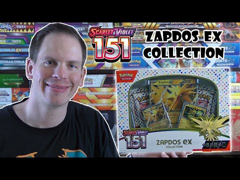 Pokemon 151 Zapdos ex Box OPENING! *I PULLED IT FINALLY!* 