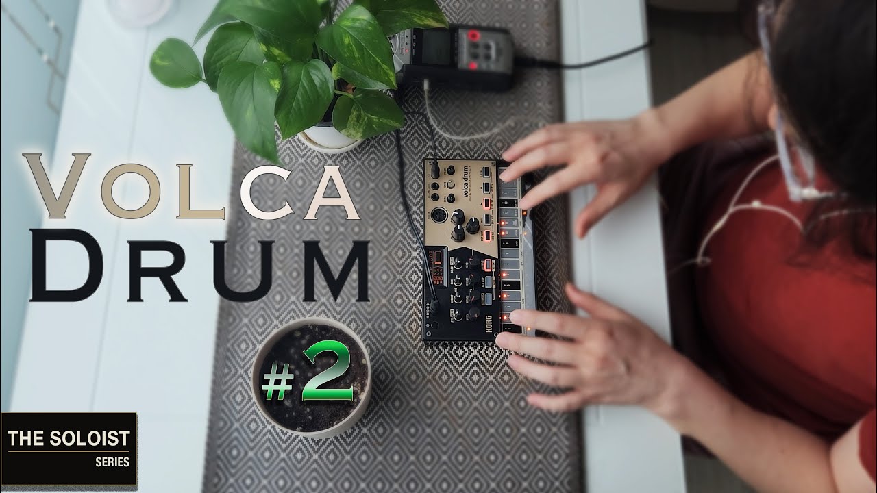 The Powerful drum machine // Live Jam // Volca Drum