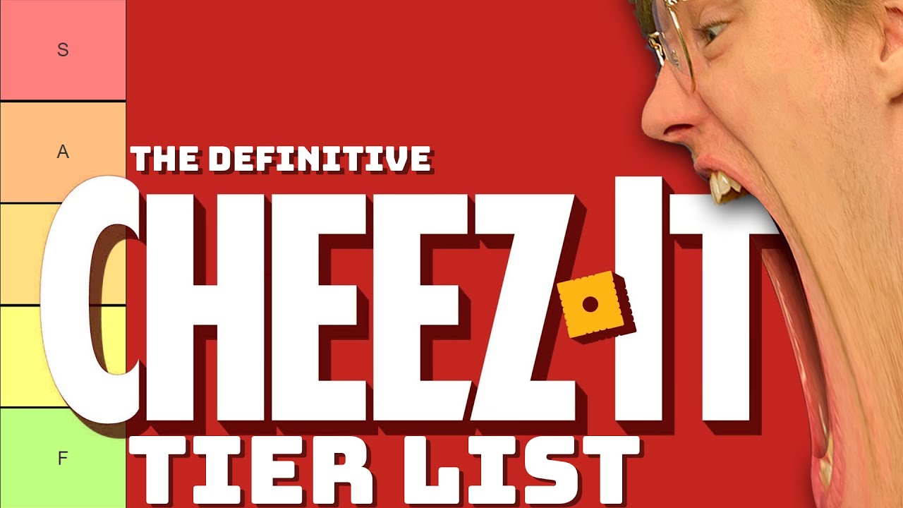 RANKING EVERY* FLAVOR OF CHEEZIT (tier list) YouTube