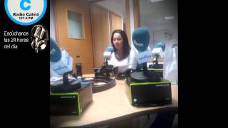 Maka en Radio Calvià (Mallorca)