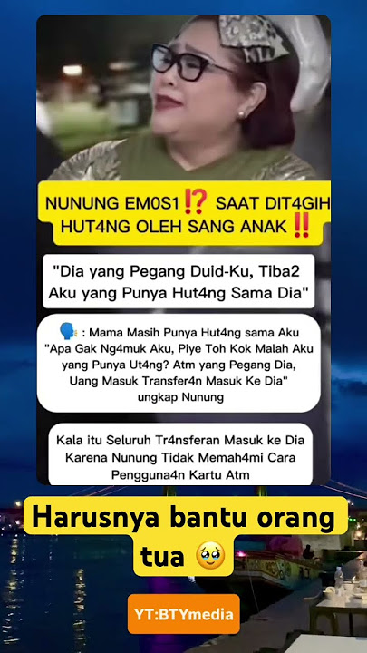 Nunung emosi saat di tagih hutang oleh sang anak #fyp #shortviral #youtubeshorts