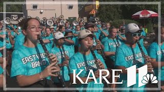 Eastview Highschool Band Visits Kare At The Fair