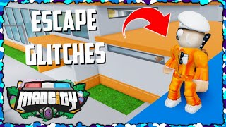 Top 3 Prison Escape Glitches Mad City Roblox Youtube - roblox wall glitch in mad city 2019 july 8 youtube