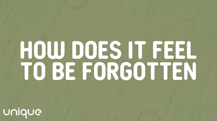 Selena Gomez, benny blanco - How Does It Feel To Be Forgotten (Lyrics)