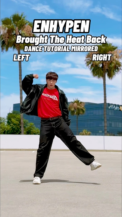 ENHYPEN - ‘Brought The Heat Back’ DANCE TUTORIAL MIRRORED🔥 #kpoptutorial