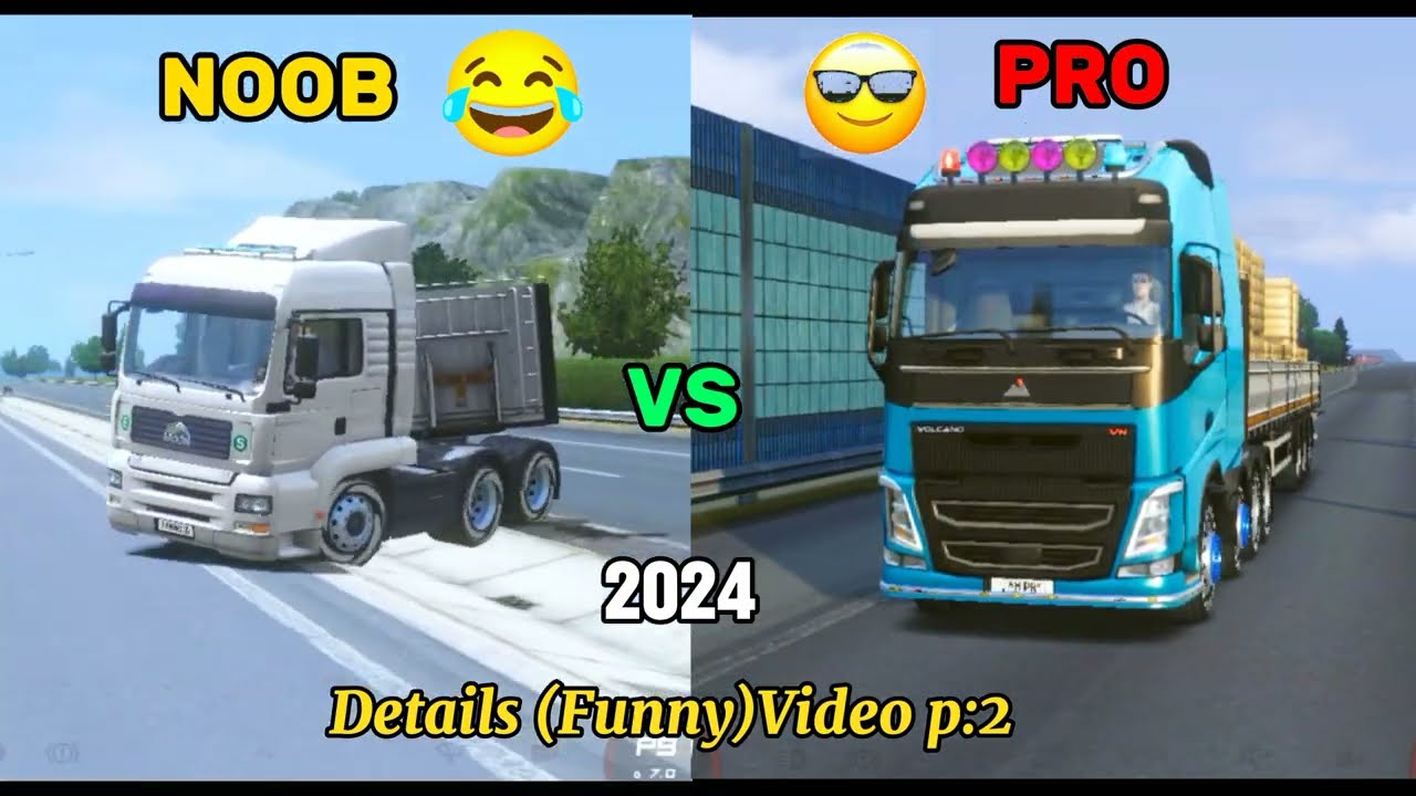 Noob VS Pro Truckers Of Europe 3 || Part:2 😎
