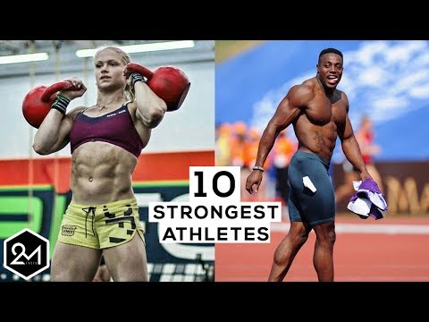 Top 10 Strongest Athletes With A Physique Of A Bodybuilder 2017