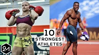 Top 10 Strongest Athletes With A Physique Of A Bodybuilder 2017
