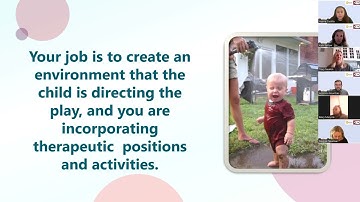Positioning for Play & Facilitating Child Directed Play by OT Mentorship