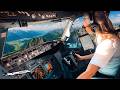 MY LAST FLIGHT IN THE BOEING 737… INSANE LANDING SALZBURG Runway 33 | Cockpit Views | Airline Pilot thumbnail