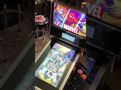Arcade1up Marvel Pinball: Wolverine Gameplay from Kelsalls Arcade