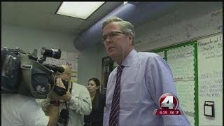 Jeb Bush speaks about presidential run